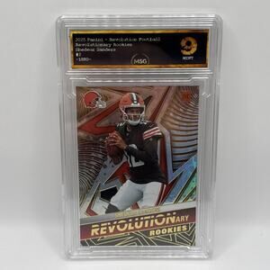 2025 Panini Revolution RC Revolutionary Rookies #2 Shedeur Sanders Graded 9 Mint